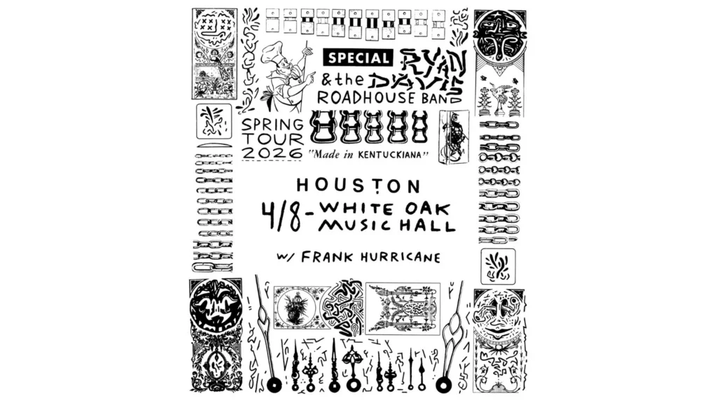 Ryan Davis & the Roadhouse Band live at White Oak Music Hall - Upstairs  - Houston Concerts